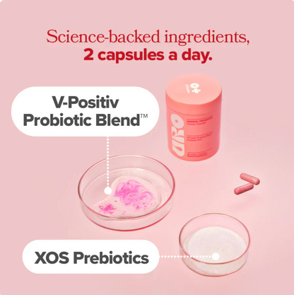 URO Vaginal Probiotic Capsules for Healthy Odor & pH