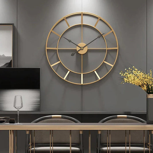 Golden Dial Wall Clock